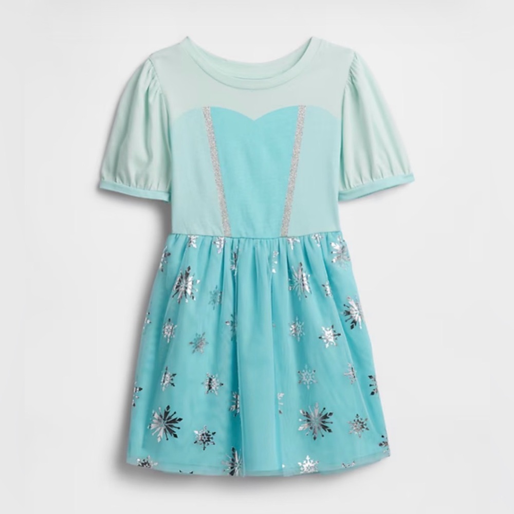 Gapbaby X Disney Elsa Princess Tulle Costume Dress  NWT 3 Toddler Halloween
